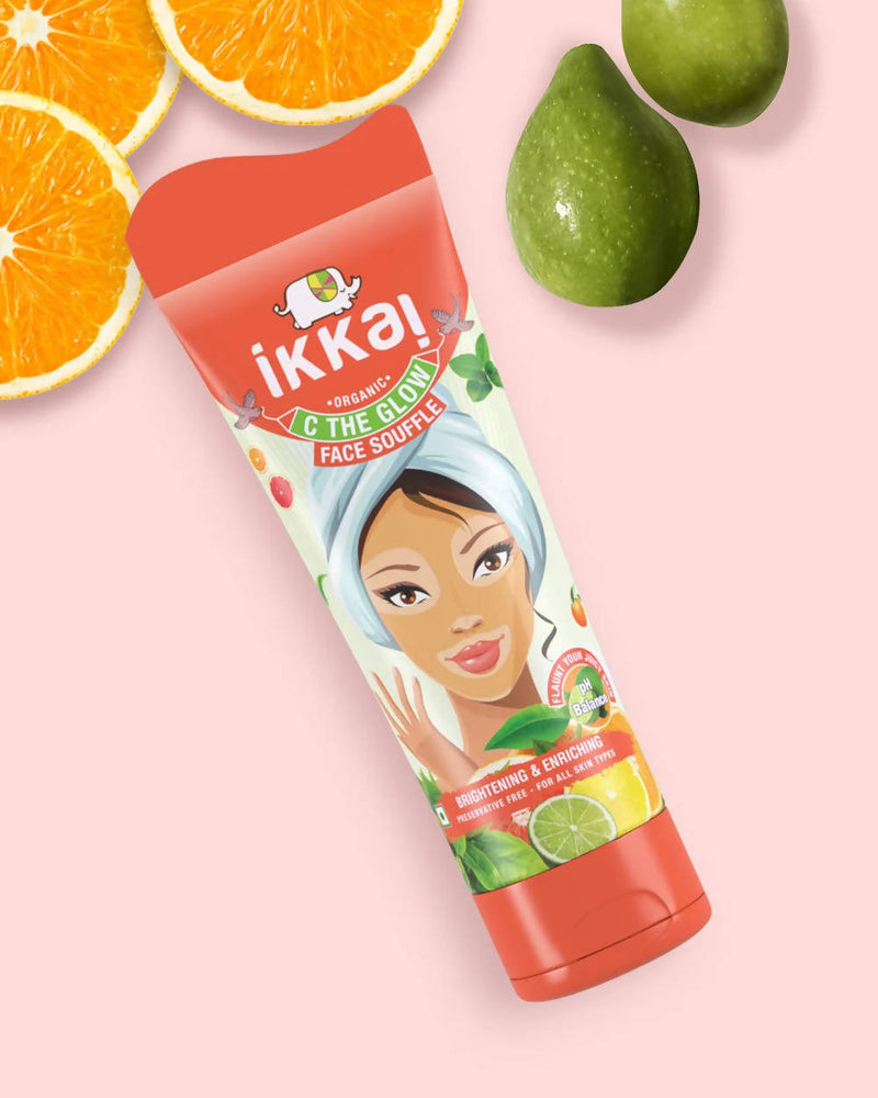 Ikkai Organic C The Glow Face Souffle Brightening & Enriching