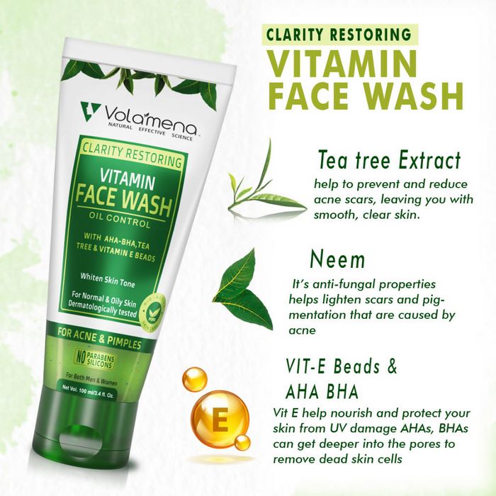 Volamena Clarity Restoring Vitamin Face Wash