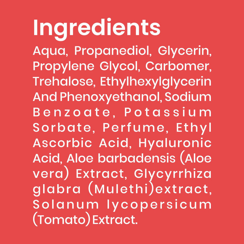 VI-JOHN Prakritik Tomato Under Eye Gel, Reduces Dark Circles, Puffiness,Fine Lines 100% Bioactives