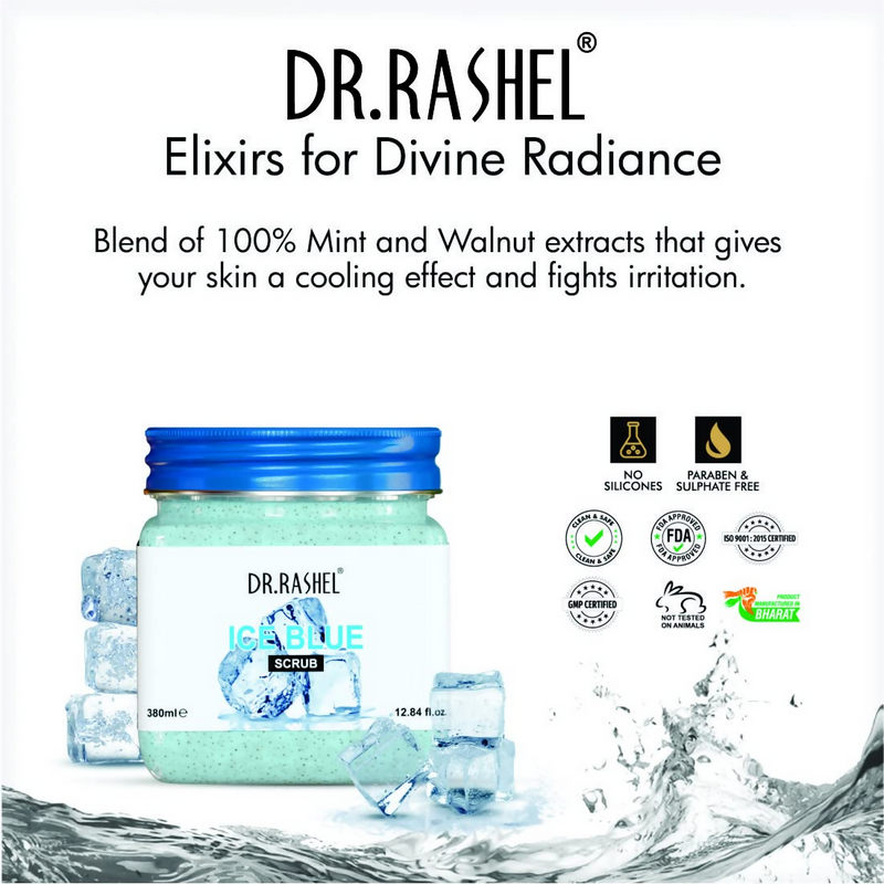 Dr.Rashel Ice Blue Scrub For Face And Body
