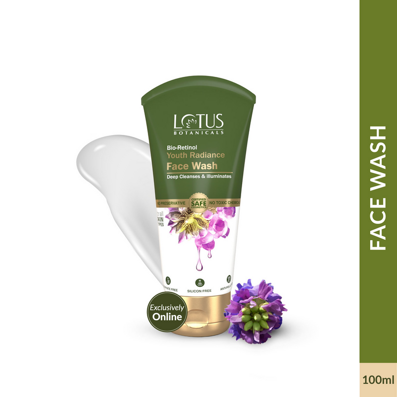Lotus Botanicals Bio-retinol Youth Radiance Face Wash