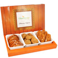 Ghasitaram Assorted Box of Gujiyas, khaja and Methi Mathi