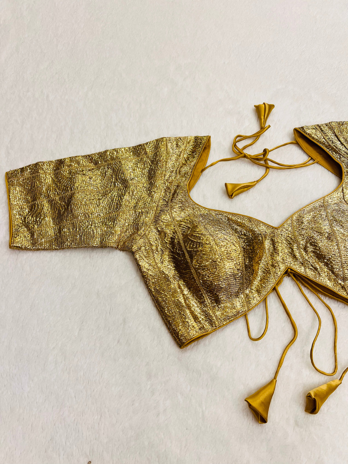 Gold Sabyasachi Style Blouse