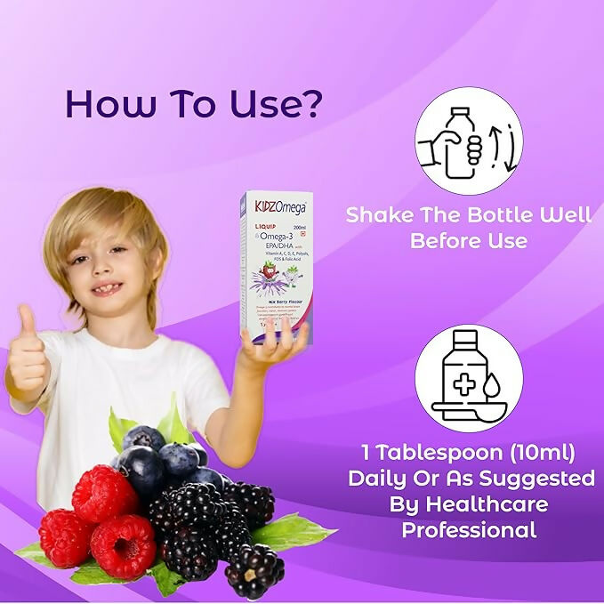 HealthAid KidzOmega (Omega 3) Syrup for Children