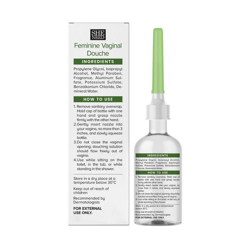 SheNeed Feminine Vaginal Douche-Fresh Scent- With Ph-3.5