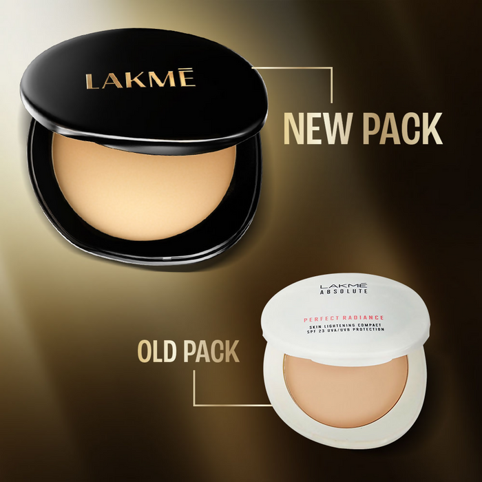 Lakme Ultimate Glam Compact, Skin Lightening Compact Powder - Ivory Fair 01