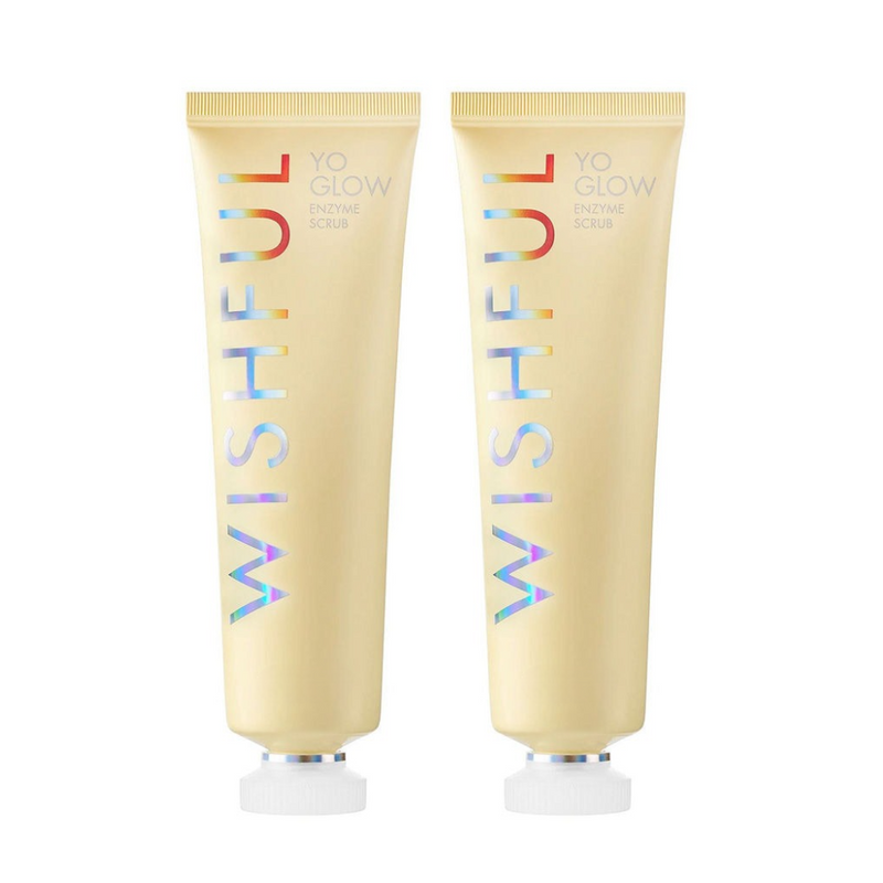 Wishful By Huda Beauty Yo Glow Enzyme Scrub - Korean Skincare