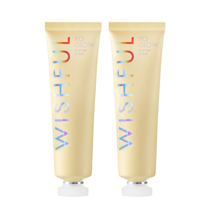 Wishful By Huda Beauty Yo Glow Enzyme Scrub - Korean Skincare