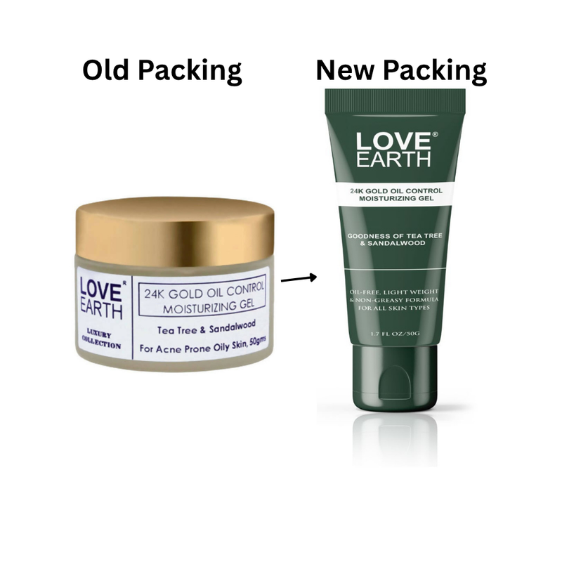 Love Earth 24K Gold Oil Control Moisturizing Gel