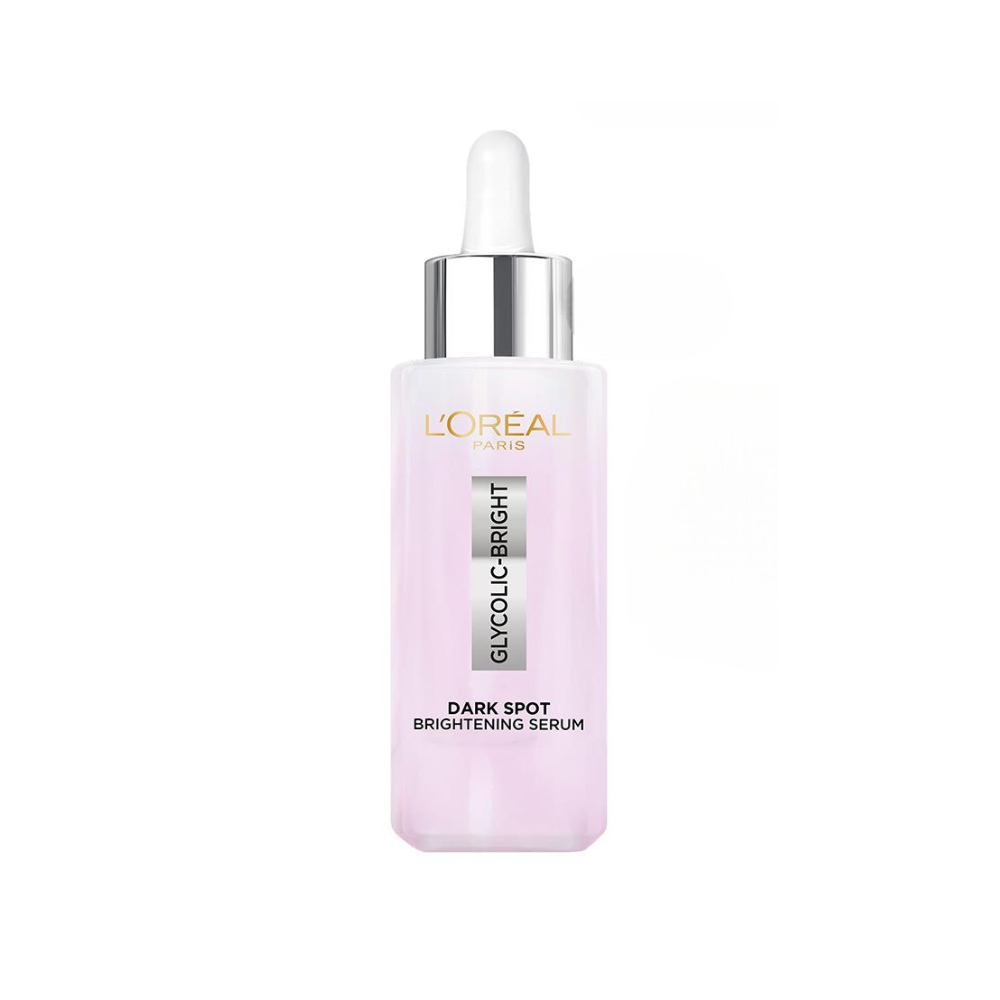 L'Oreal Glutathione serum bottle on a white background