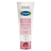 A tube of Cetaphil Bright Healthy Radiance Brightness Reveal Creamy Cleanser, 100 gm.