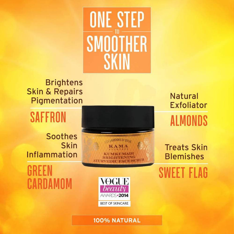 Kama Ayurveda Kumkumadi Brightening Ayurvedic Face Scrub