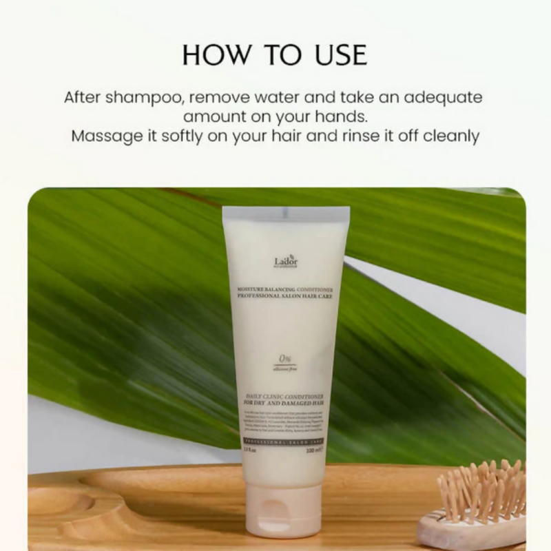 La'dor Korean Moisture Balancing Conditioner for Dry, Dull & Frizzy Hair - Paraben & Sulphate Free
