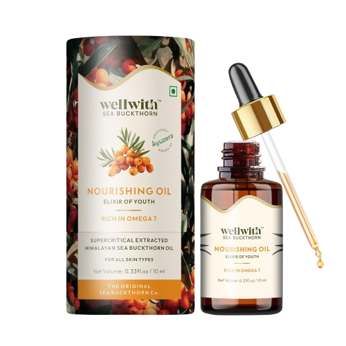 Wellwith Sea Buckthorn Berry Oil Face & Hair Serum