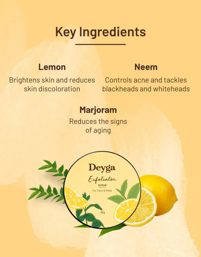 Deyga Face & Body Exfoliator Scrub