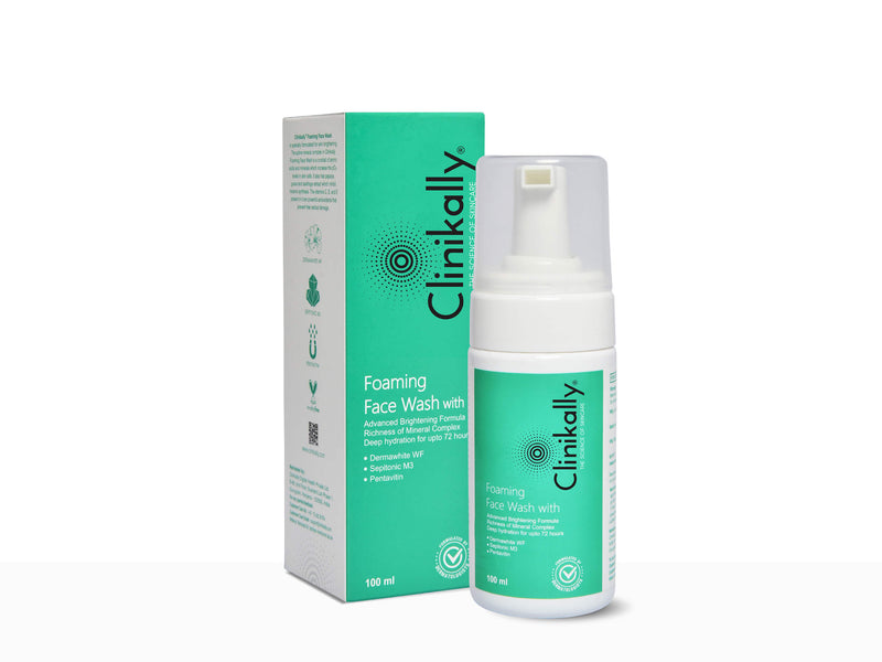 Clinikally Foaming Face Wash + SunProtect Sunscreen SPF 50/PA+++