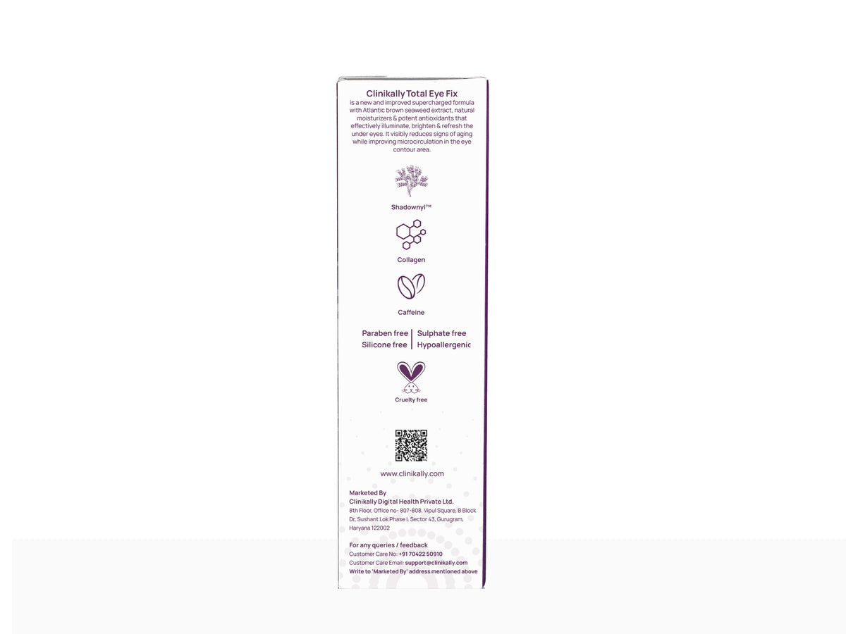 Clinikally Total Eye Fix - Under Eye Cream