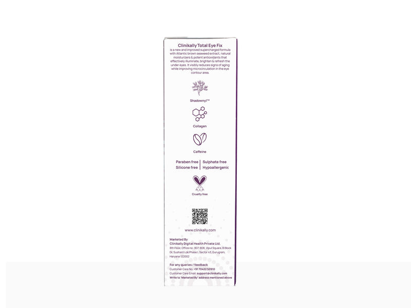 Clinikally Total Eye Fix - Under Eye Cream