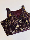 Kashish Coffee Brown Blouse