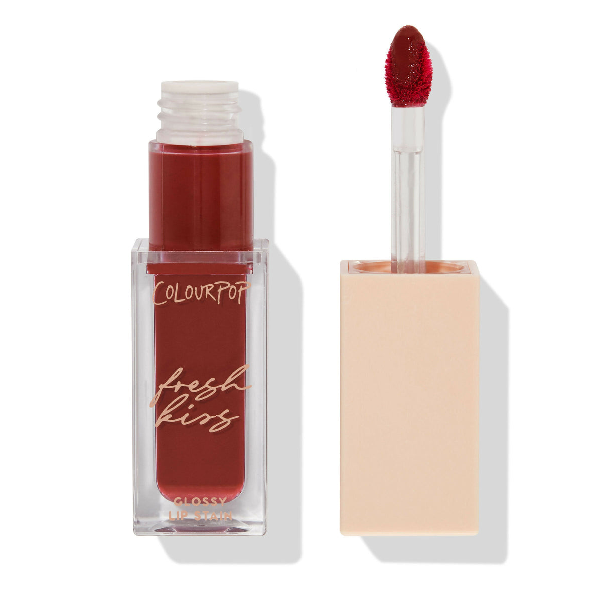 ColourPop lip gloss with applicator on a white background