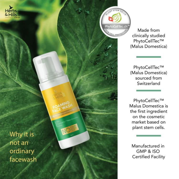Herbs & Hills Foaming Face Wash (Swiss Range)