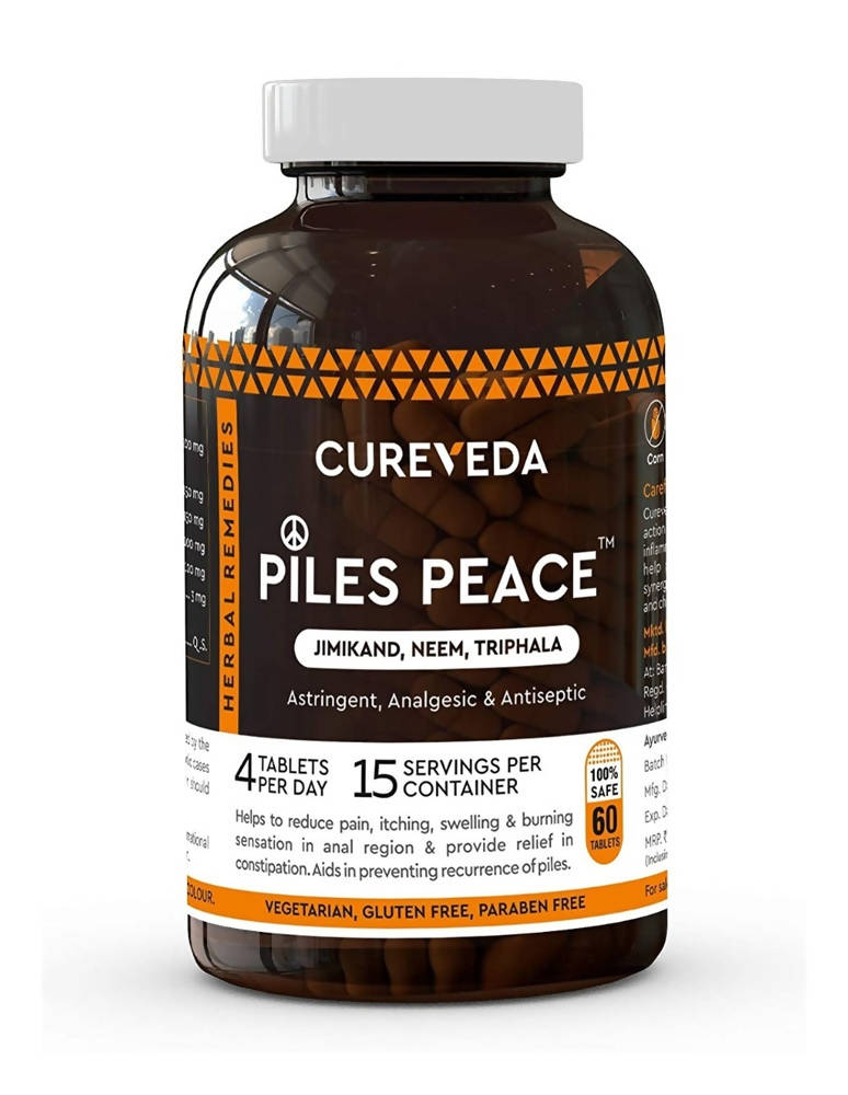 Cureveda Piles Peace Tablets