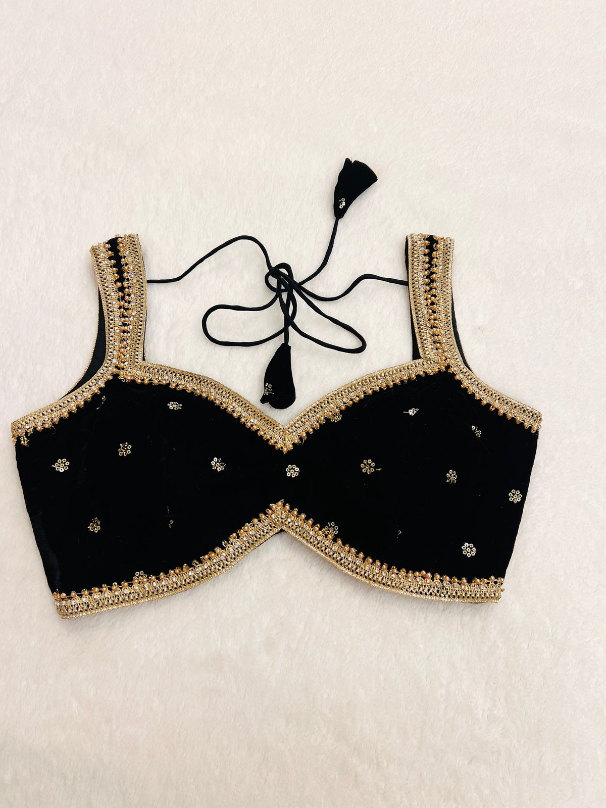 HUSN BLACK BLOUSE