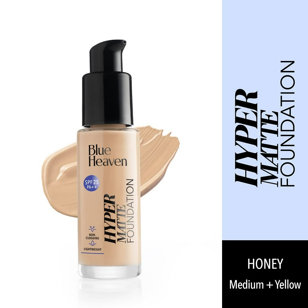 Blue Heaven Hyper Matte Foundation SPF 25 PA++ 501 Honey