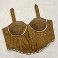 Jhilmil Brown Blouse