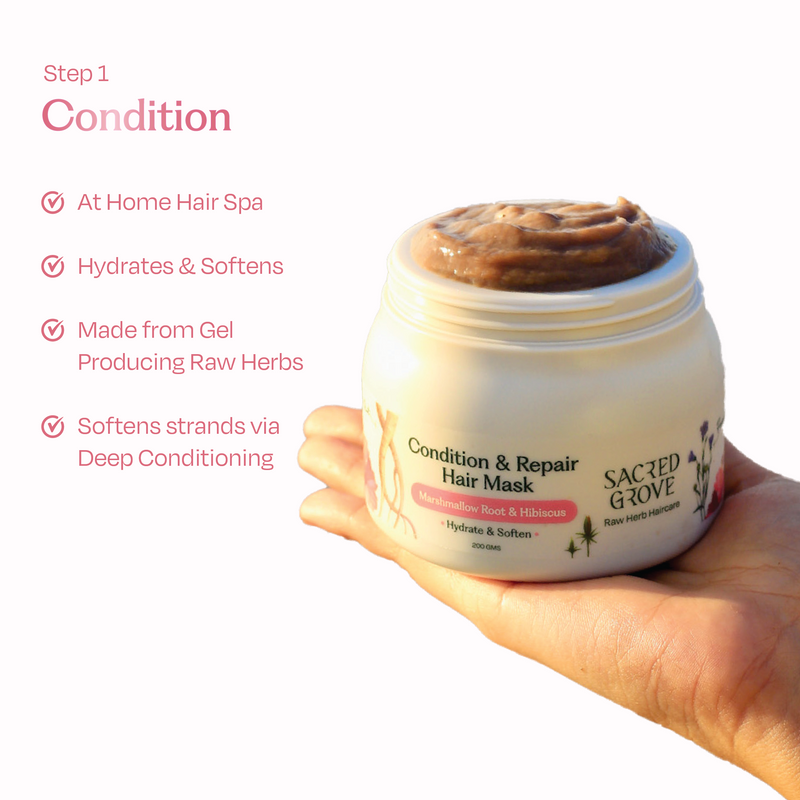 Sacred Grove Marshmallow Root Deep Conditioning Combo