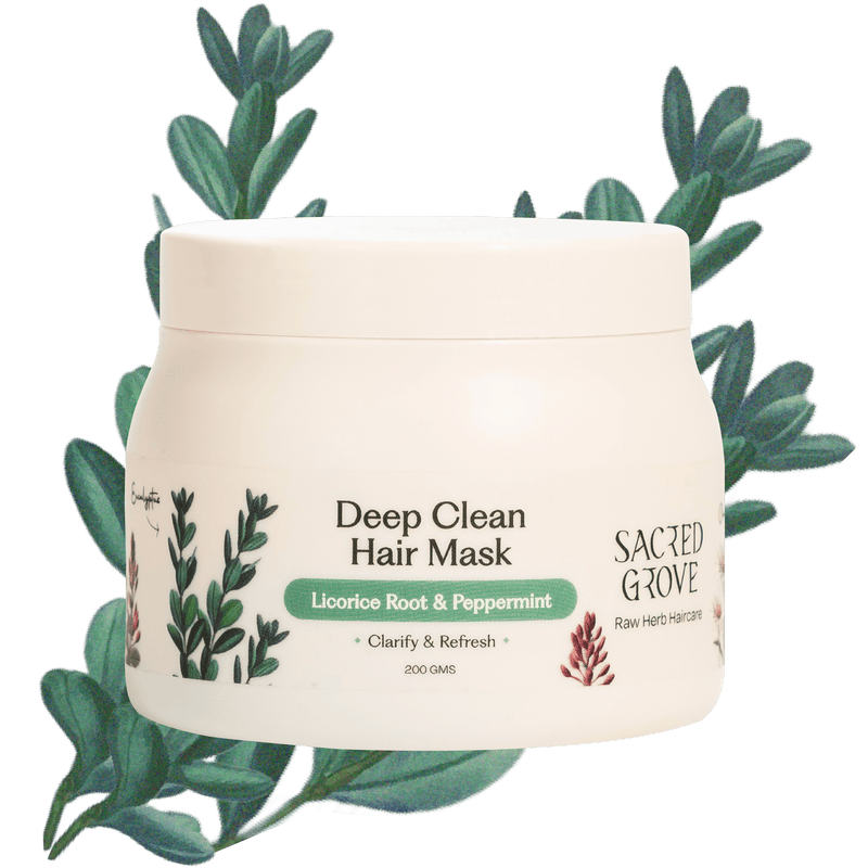 Sacred Grove Licorice & Peppermint Deep Clean Scalp Mask