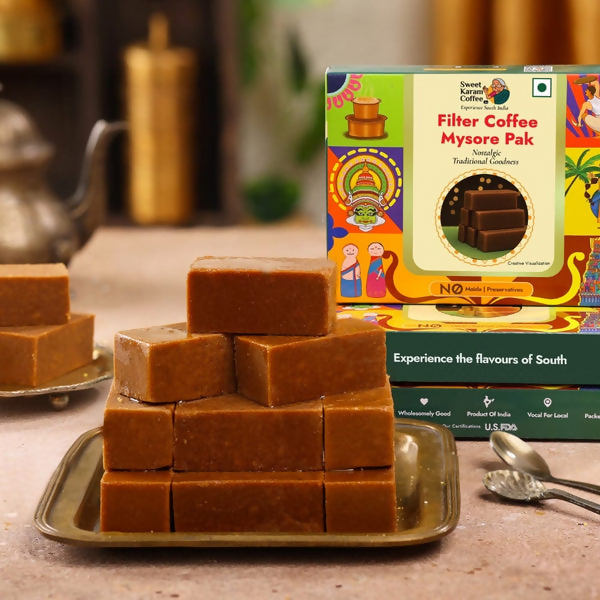Sweet Karam Coffee Filter Coffee Mysorepak