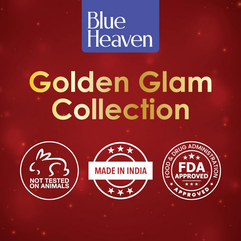 Blue Heaven 2-In-1 Matte + Pearl Compact Powder - Honey