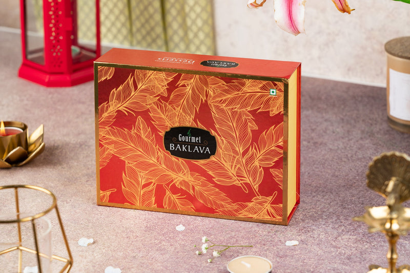 Gourmet Baklava Decadent Gift Box Of Assorted Baklava