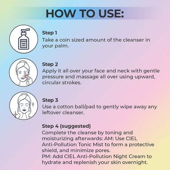 Ciel Daily Detox Gentle Cleanser For All Skin Types