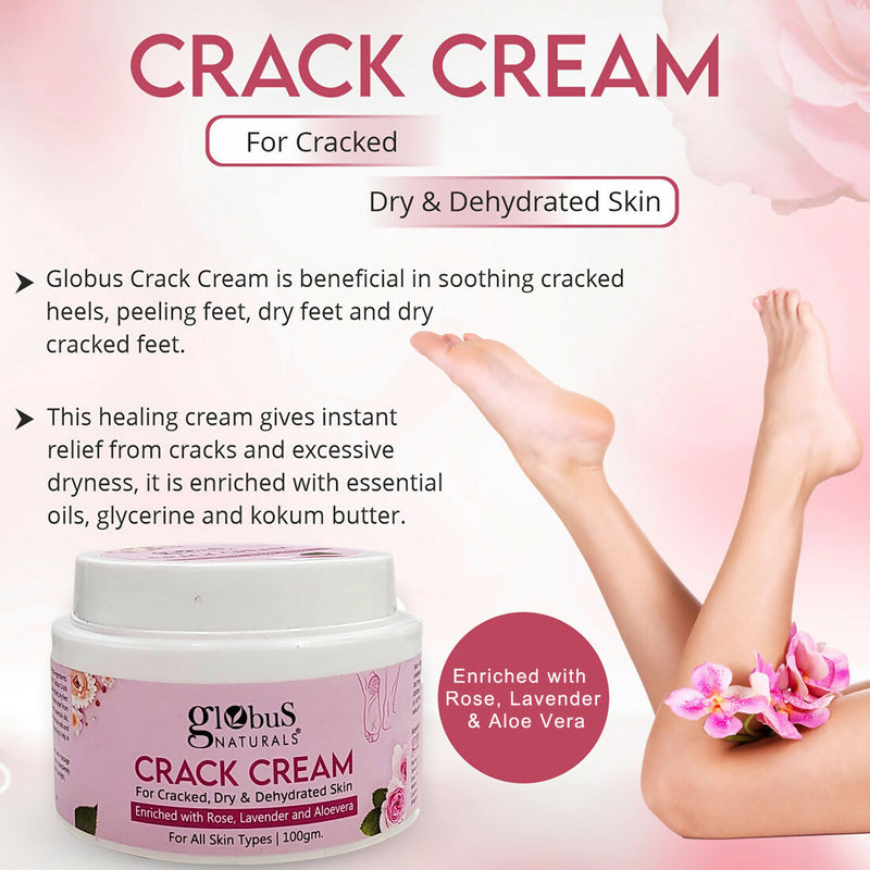 Globus Naturals Crack Cream Rose