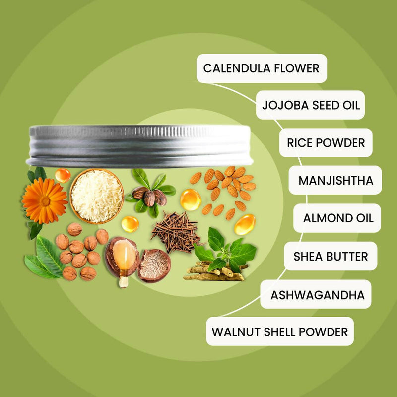 Wild Oak Korean Rice Radiant Glow Face Scrub