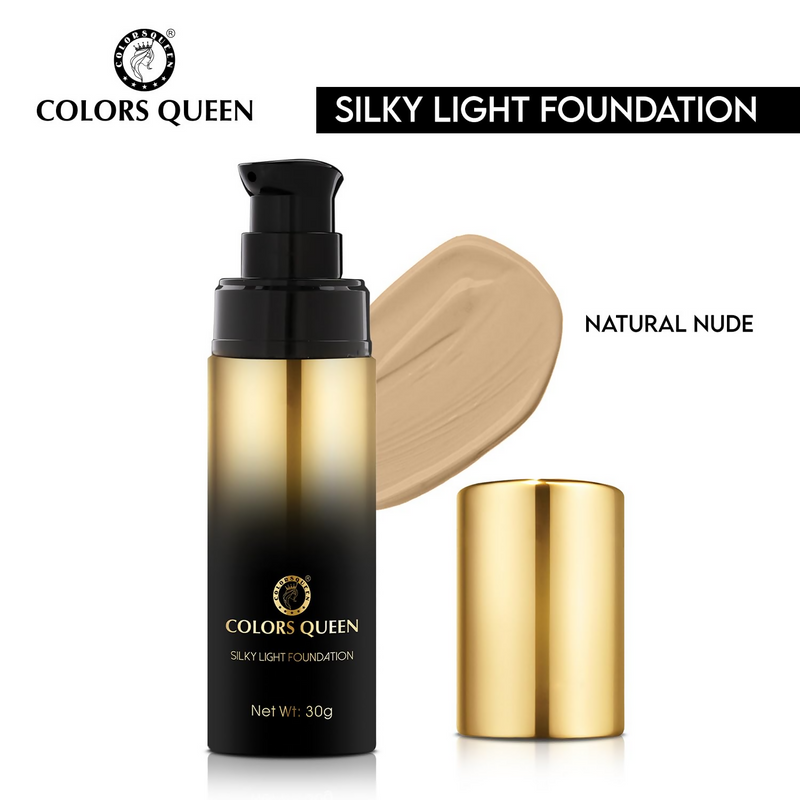 Colors Queen Silky Light Foundation - 04 Natural Nude