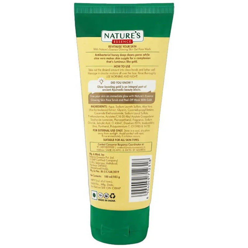Nature's Essence Gold Glowing Skin Gel Face Wash