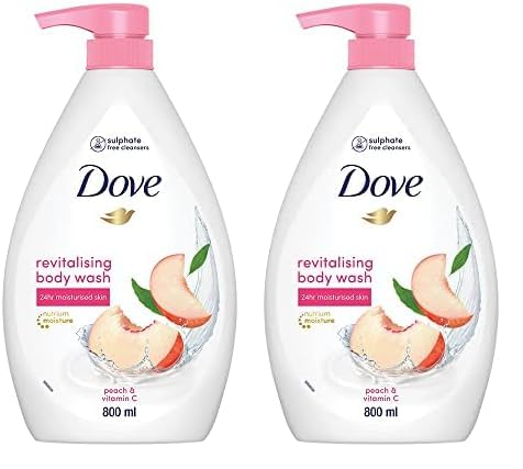 Dove Revitalizing Bodywash with Triple Hydration Serum, 825ml