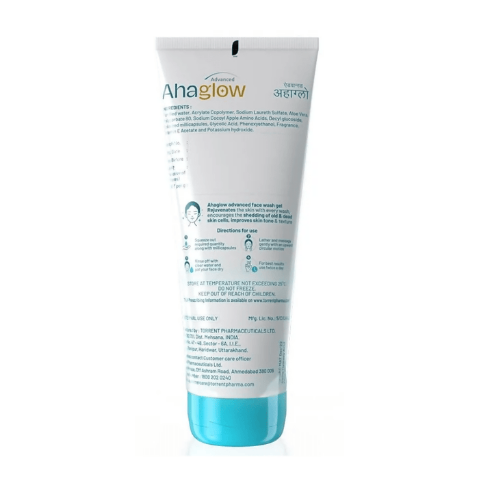 Ahaglow Skin Rejuvenating Face Wash Gel