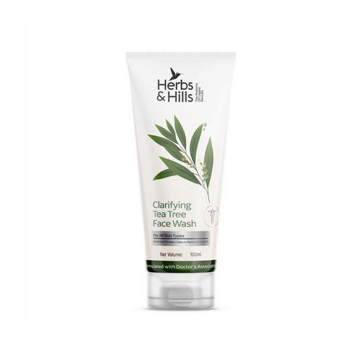 Herbs & Hills Clarifying Tea Tree Face Wash