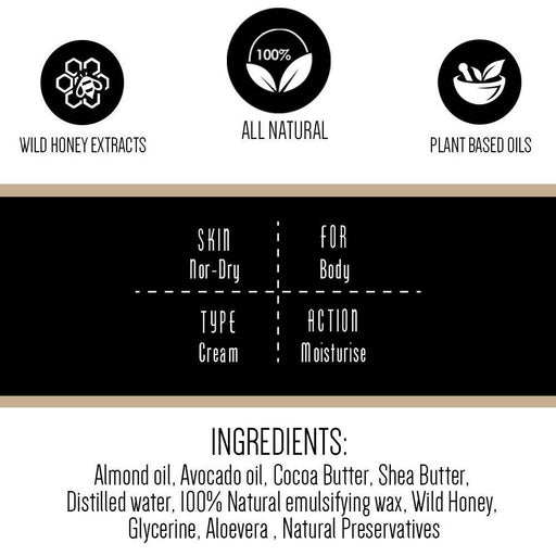 Gulnare Skincare Cocoa Body Butter With Wild Honey