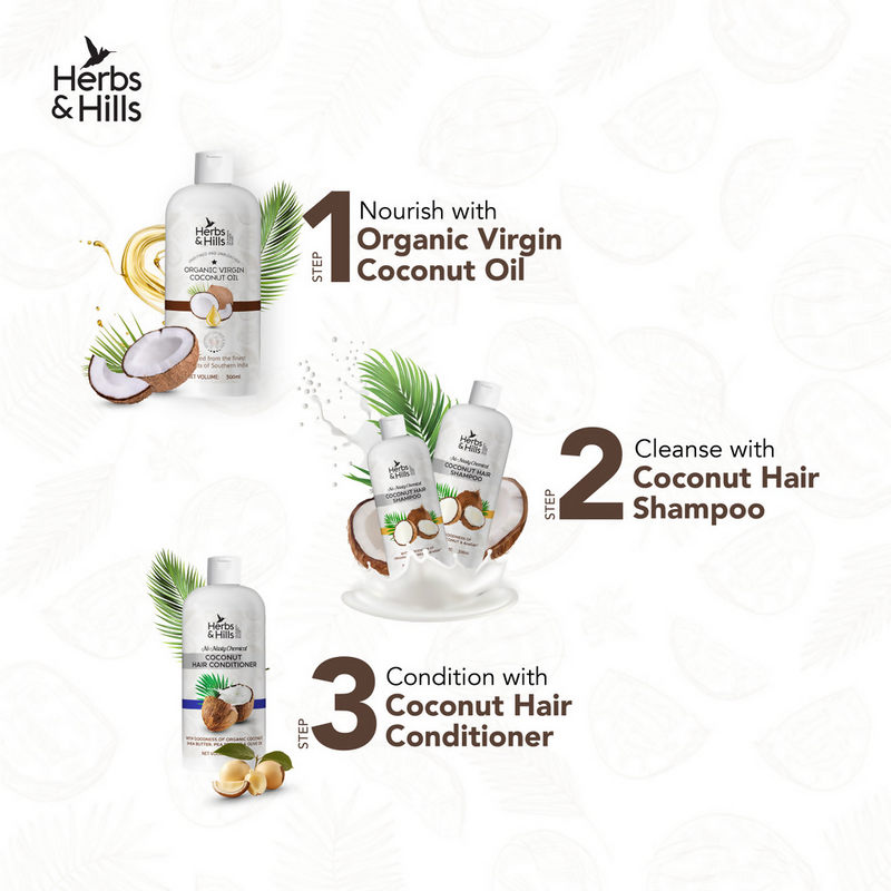 Herbs & Hills Coconut Hair Conditioner
