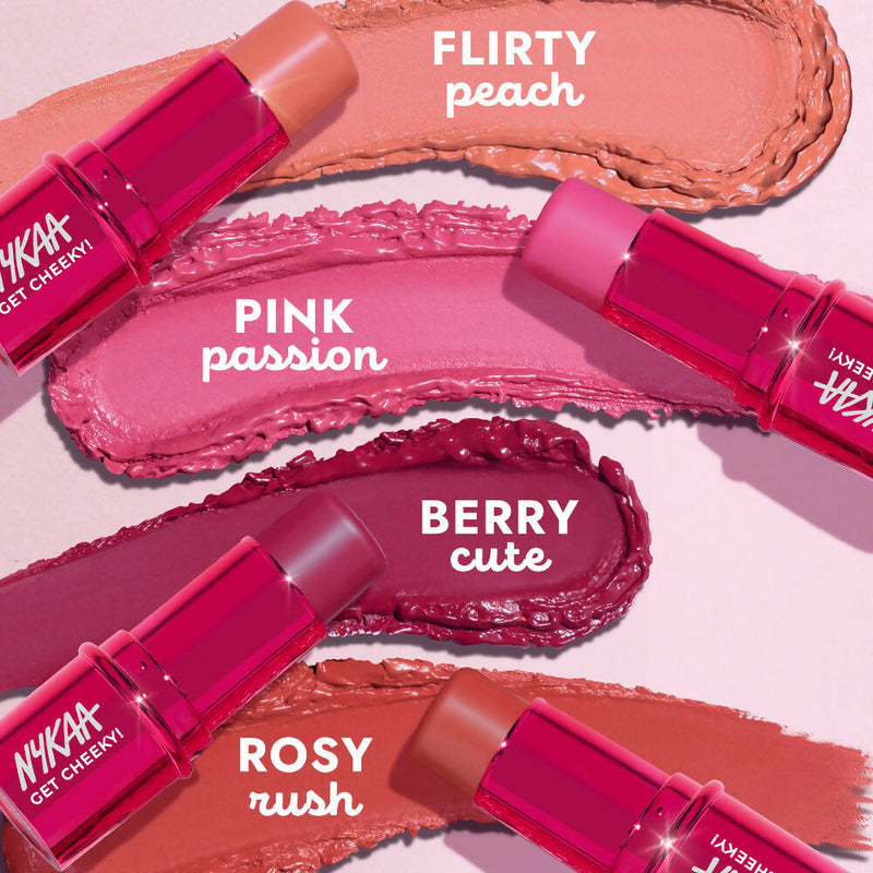 Nykaa Cosmetics Get Cheeky Blush Stick - Pink Passion