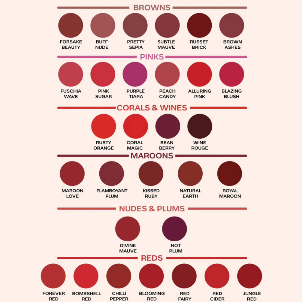 Faces Canada Weightless Matte Finish Lipstick - Flamboyant Plum 12