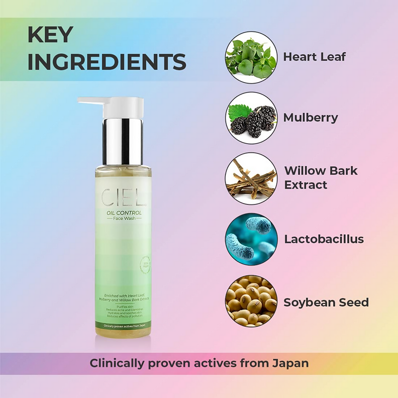 Ciel Oil Control Face wash For Deep Cleansing & Skin Clearing