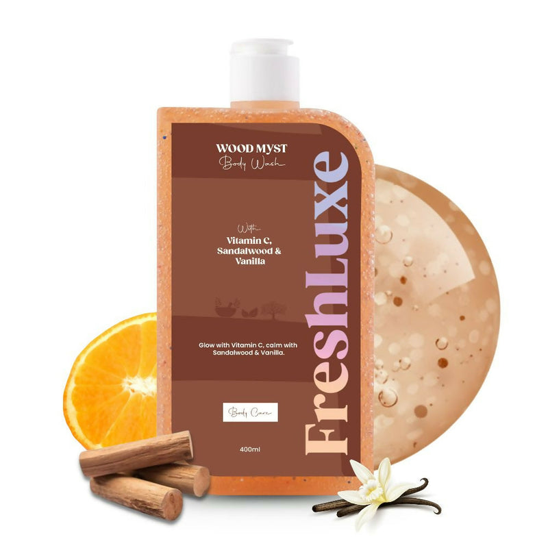 FreshLuxe Wood Myst Body Wash & Shower Gel