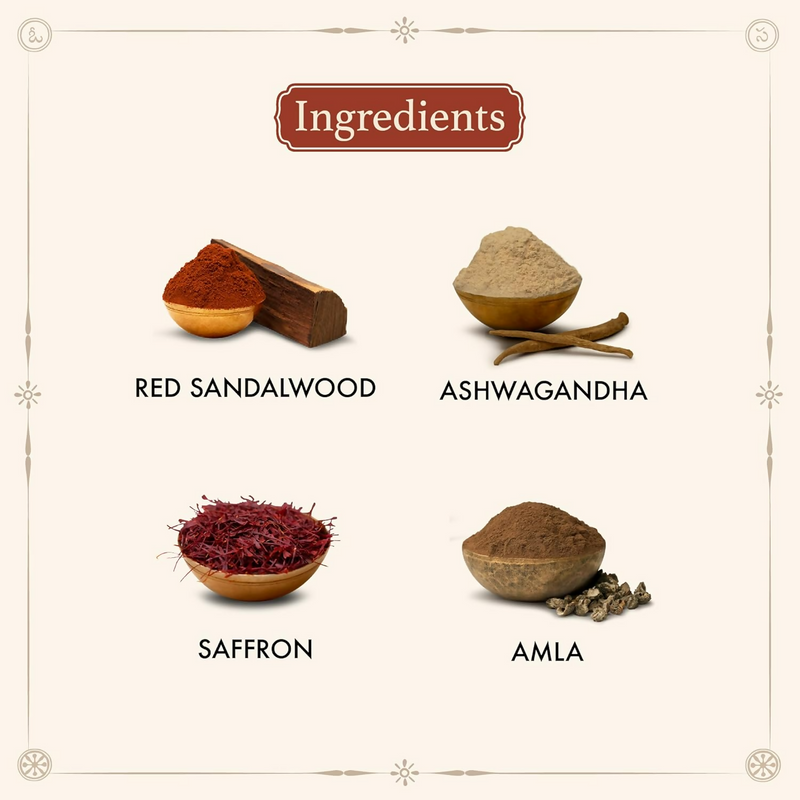 Old School Rituals Red Sandalwood & Saffron Age-Defying Face Moisturiser