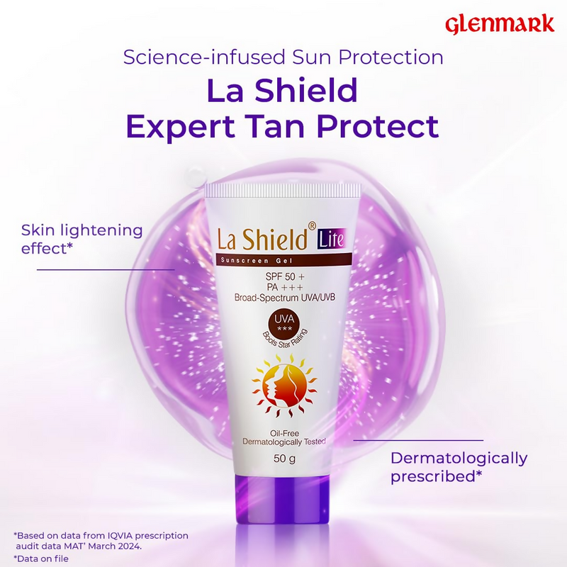 La Shield Lite SPF 50 PA+++ Mineral Sunscreen Gel